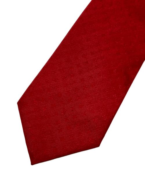 LOUIS VUITTON（ルイ ヴィトン）LOUIS VUITTON (ルイ ヴィトン) ネクタイ・ブルーミング モノグラム/Blooming Monogram Tie レッド サイズ:不明の古着・服飾アイテム