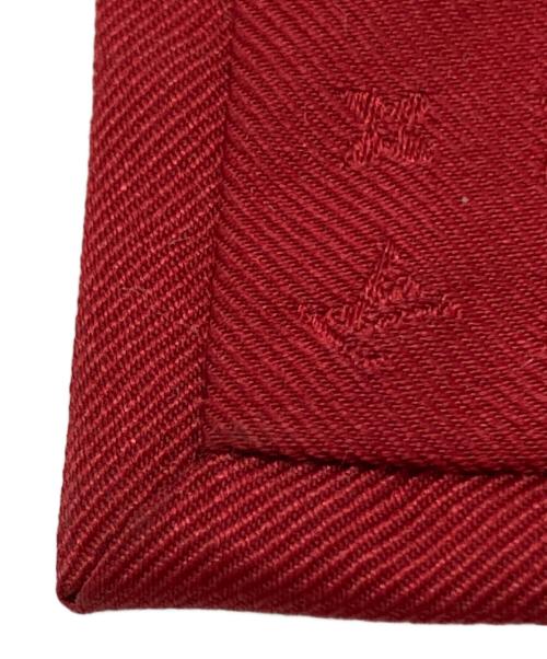 LOUIS VUITTON（ルイ ヴィトン）LOUIS VUITTON (ルイ ヴィトン) ネクタイ・ブルーミング モノグラム/Blooming Monogram Tie レッド サイズ:不明の古着・服飾アイテム
