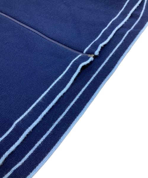 SUPREME（シュプリーム）SUPREME (シュプリーム) Zip Polo Sweater ネイビー サイズ:SIZE XLの古着・服飾アイテム