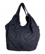 tricot COMME des GARCONSトリココムデギャルソン）の古着「ウールハンドバッグ/Wool handbag」｜ネイビー