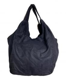 tricot COMME des GARCONS（トリココムデギャルソン）の古着「ウールハンドバッグ/Wool handbag」｜ネイビー