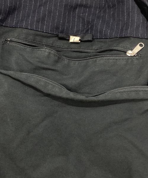 tricot COMME des GARCONS（トリココムデギャルソン）tricot COMME des GARCONS (トリココムデギャルソン) ウールハンドバッグ/Wool handbag ネイビーの古着・服飾アイテム