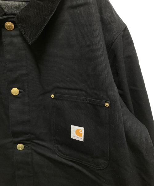 CarHartt（カーハート）CarHartt (カーハート) DUCK CHORE COAT ブラック サイズ:	2XLの古着・服飾アイテム