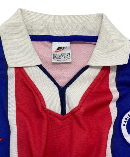 NIKE（ナイキ）NIKE (ナイキ) Paris Saint-Germain (パリサンジェルマン) ゲームシャツ/GAME SHIRT ブルー サイズ:XLの古着・服飾アイテム