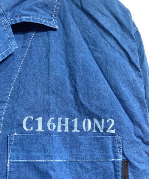 Y's for living（ワイズフォーリビング）Y'S for living (ワイズフォーリビング) ガーメントダイパジャマシャツ/ garment-dyed pajama shirt  ブルー サイズ:FREEの古着・服飾アイテム