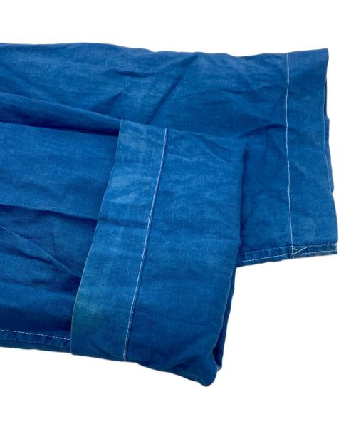 Y's for living（ワイズフォーリビング）Y'S for living (ワイズフォーリビング) ガーメントダイパジャマシャツ/ garment-dyed pajama shirt  ブルー サイズ:FREEの古着・服飾アイテム