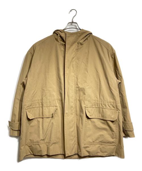 BLAMINK（ブラミンク）BLAMINK (ブラミンク) フーデッドコート/Hooded coat ブラウン サイズ:48の古着・服飾アイテム