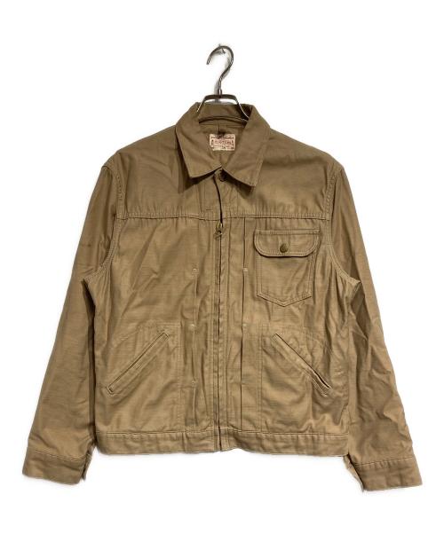 BONCOURA（ボンクラ）BONCOURA (ボンクラ) チノトラッカージャケット/Chino trucker jacket ブラウン サイズ:38の古着・服飾アイテム