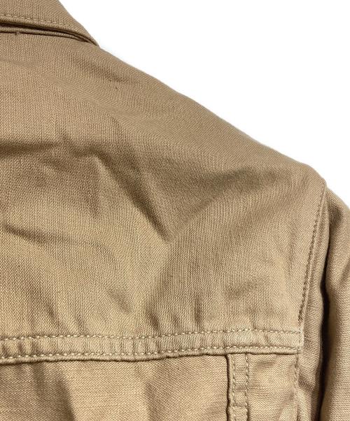 BONCOURA（ボンクラ）BONCOURA (ボンクラ) チノトラッカージャケット/Chino trucker jacket ブラウン サイズ:38の古着・服飾アイテム