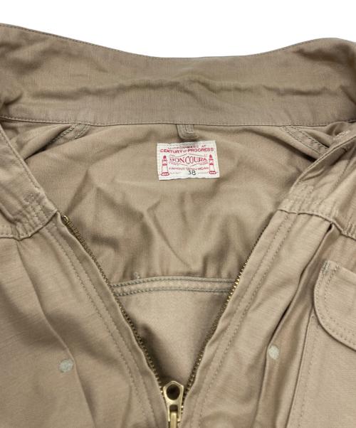 BONCOURA（ボンクラ）BONCOURA (ボンクラ) チノトラッカージャケット/Chino trucker jacket ブラウン サイズ:38の古着・服飾アイテム