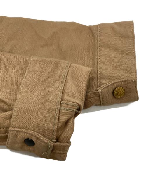 BONCOURA（ボンクラ）BONCOURA (ボンクラ) チノトラッカージャケット/Chino trucker jacket ブラウン サイズ:38の古着・服飾アイテム