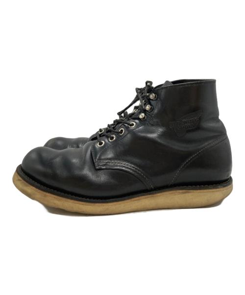 RED WING（レッドウィング）RED WING (レッドウィング) 6-inch Classic Round/6インチ クラシックラウンド ブラック サイズ:27.5cmの古着・服飾アイテム