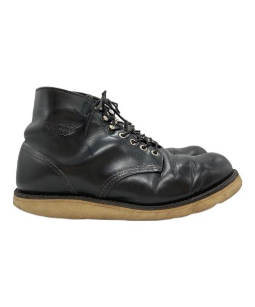 RED WING（レッドウィング）RED WING (レッドウィング) 6-inch Classic Round/6インチ クラシックラウンド ブラック サイズ:27.5cmの古着・服飾アイテム
