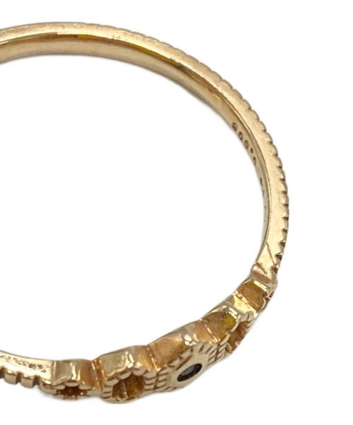 ete（エテ）ete (エテ) ブラックダイヤモンドリング/Black Diamond Ring ゴールド サイズ:下記サイズ参照の古着・服飾アイテム