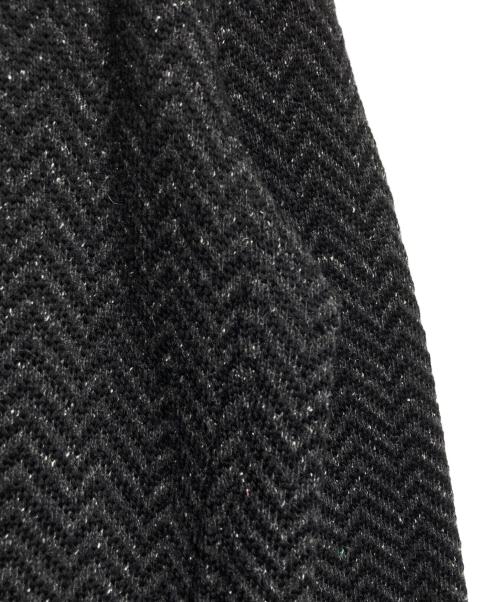 LARDINI（ラルディーニ）LARDINI (ラルディーニ) ウールニットジャケット/Wool knit jacket ブラック サイズ:Sの古着・服飾アイテム