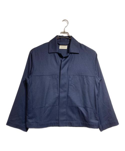 MARKAWARE（マーカウェア）MARKAWARE (マーカウェア) UTILITY SHIRT/ユーティリティシャツ ネイビー サイズ:2の古着・服飾アイテム