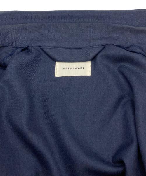 MARKAWARE（マーカウェア）MARKAWARE (マーカウェア) UTILITY SHIRT/ユーティリティシャツ ネイビー サイズ:2の古着・服飾アイテム