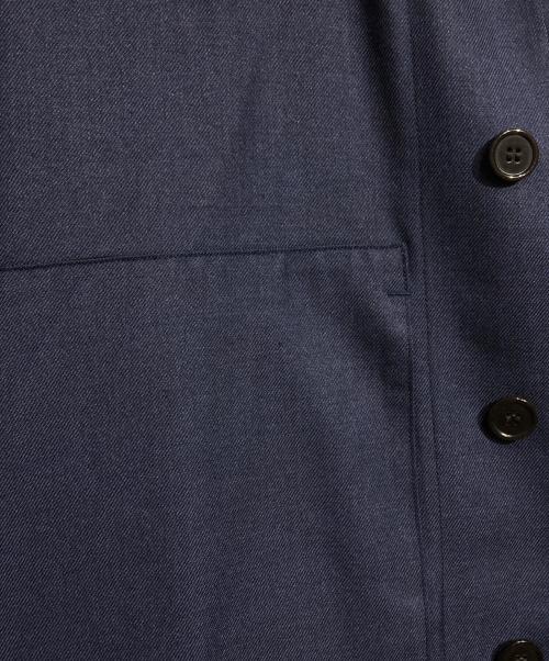 MARKAWARE（マーカウェア）MARKAWARE (マーカウェア) UTILITY SHIRT/ユーティリティシャツ ネイビー サイズ:2の古着・服飾アイテム