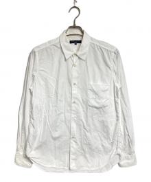 COMME des GARCONS HOMME（コムデギャルソン オム）の古着「レギュラーカラーシャツ/point collar shirt や straight collar shirt」｜ホワイト