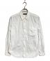 COMME des GARCONS HOMME（コムデギャルソン オム）の古着「レギュラーカラーシャツ/point collar shirt や straight collar shirt」｜ホワイト