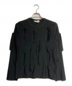 COMME des GARCONSコムデギャルソン）の古着「カッティングトップス/Cutting tops」｜ブラック