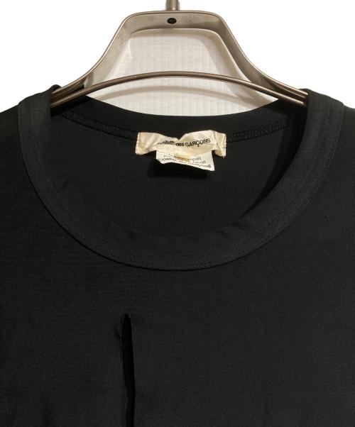 COMME des GARCONS（コムデギャルソン）COMME des GARCONS (コムデギャルソン) カッティングトップス/Cutting tops ブラック サイズ:Sの古着・服飾アイテム