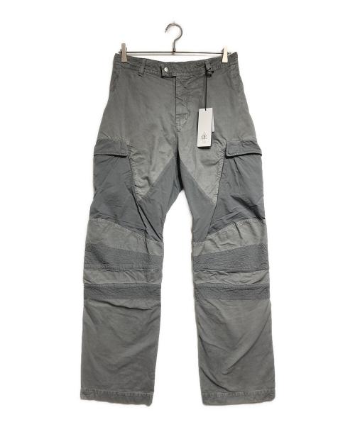 C.P COMPANY（シーピーカンパニー）C.P COMPANY (シーピーカンパニー) KIKO KOSTADINOV (キコ・コスタディノフ) 2トーンカーゴパンツ/Two-tone cargo pants グレー サイズ:Mの古着・服飾アイテム