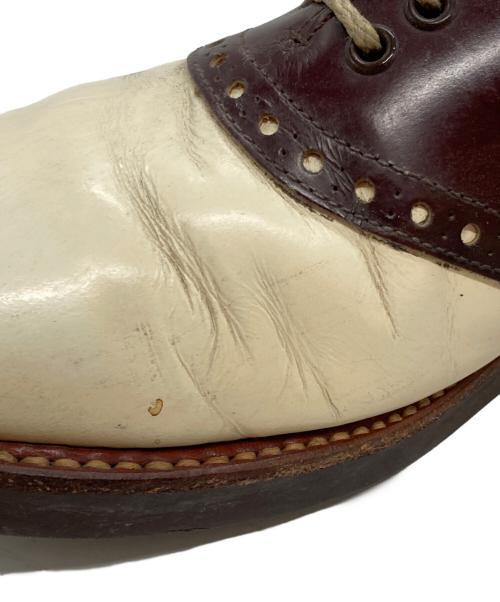 REGAL（リーガル）REGAL (リーガル) GLAD HAND (グラッドハンド) サドルシューズ/saddle shoes アイボリー サイズ:26cmの古着・服飾アイテム