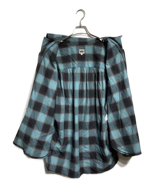 AiE（エーアイイー）AiE (エーアイイー) コットン フランネル ペインター シャツ/Cotton Flannel Painter Shirt ブルー サイズ:Ｍの古着・服飾アイテム