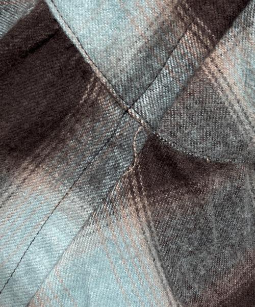 AiE（エーアイイー）AiE (エーアイイー) コットン フランネル ペインター シャツ/Cotton Flannel Painter Shirt ブルー サイズ:Ｍの古着・服飾アイテム
