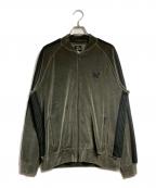 Needlesニードルズ）の古着「R.C. Track Jacket - C/Pe Velour/トラックジャケット」｜グリーン