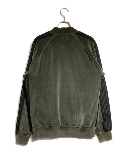 Needles（ニードルズ）Needles (ニードルズ) R.C. Track Jacket - C/Pe Velour/トラックジャケット グリーン サイズ:Mの古着・服飾アイテム