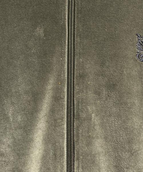 Needles（ニードルズ）Needles (ニードルズ) R.C. Track Jacket - C/Pe Velour/トラックジャケット グリーン サイズ:Mの古着・服飾アイテム