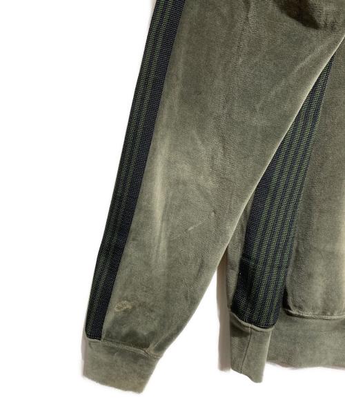 Needles（ニードルズ）Needles (ニードルズ) R.C. Track Jacket - C/Pe Velour/トラックジャケット グリーン サイズ:Mの古着・服飾アイテム