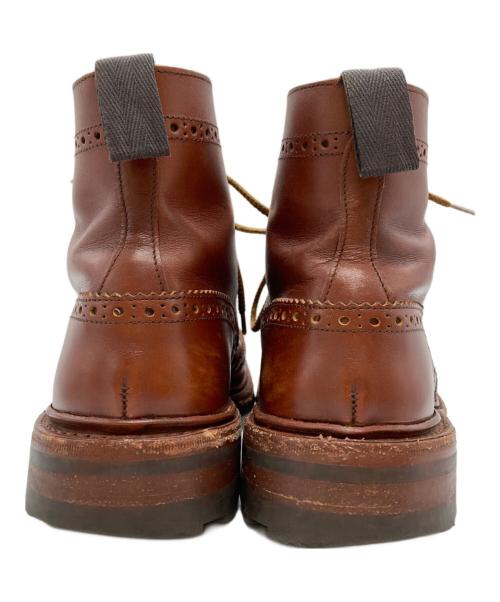 Tricker's（トリッカーズ）Tricker's (トリッカーズ) ウィングチップブーツ/Wingtip boots ブラウン サイズ:6-Sの古着・服飾アイテム