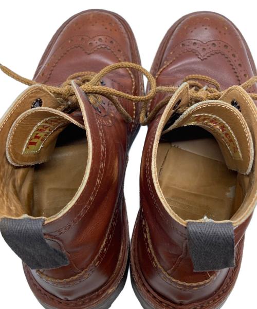 Tricker's（トリッカーズ）Tricker's (トリッカーズ) ウィングチップブーツ/Wingtip boots ブラウン サイズ:6-Sの古着・服飾アイテム