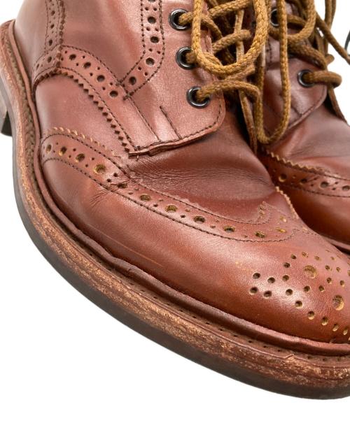 Tricker's（トリッカーズ）Tricker's (トリッカーズ) ウィングチップブーツ/Wingtip boots ブラウン サイズ:6-Sの古着・服飾アイテム