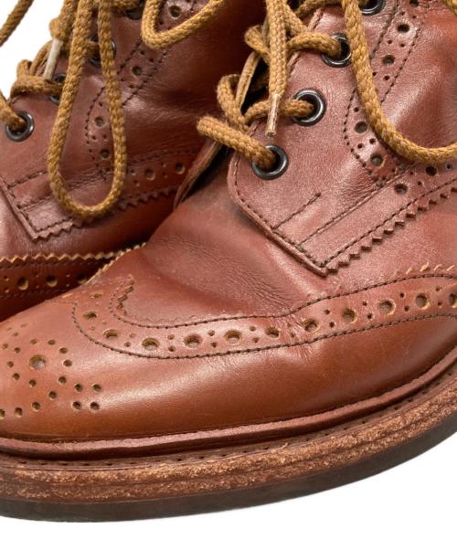 Tricker's（トリッカーズ）Tricker's (トリッカーズ) ウィングチップブーツ/Wingtip boots ブラウン サイズ:6-Sの古着・服飾アイテム