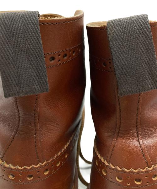 Tricker's（トリッカーズ）Tricker's (トリッカーズ) ウィングチップブーツ/Wingtip boots ブラウン サイズ:6-Sの古着・服飾アイテム