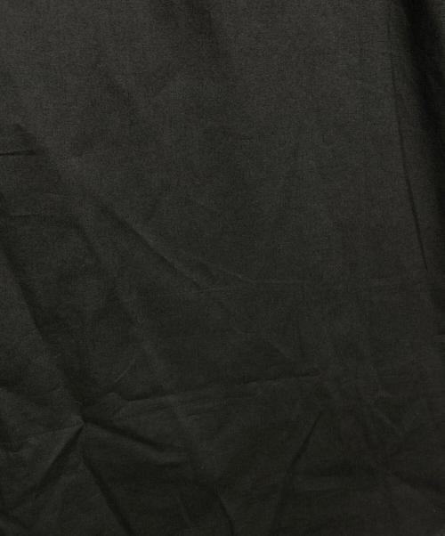 BLACK COMME des GARCONS（ブラックコムデギャルソン）BLACK COMME des GARCONS (ブラックコムデギャルソン) レギュラーカラーロングシャツ/Regular Collar Long Shirt ブラック サイズ:Lの古着・服飾アイテム