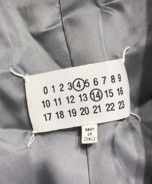 Maison Margiela（メゾンマルジェラ）Maison Margiela (メゾンマルジェラ) ウールヘリンボーンテーラードジャケット ネイビー サイズ:50の古着・服飾アイテム