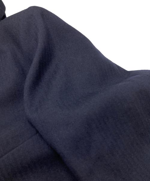 Maison Margiela（メゾンマルジェラ）Maison Margiela (メゾンマルジェラ) ウールヘリンボーンテーラードジャケット ネイビー サイズ:50の古着・服飾アイテム