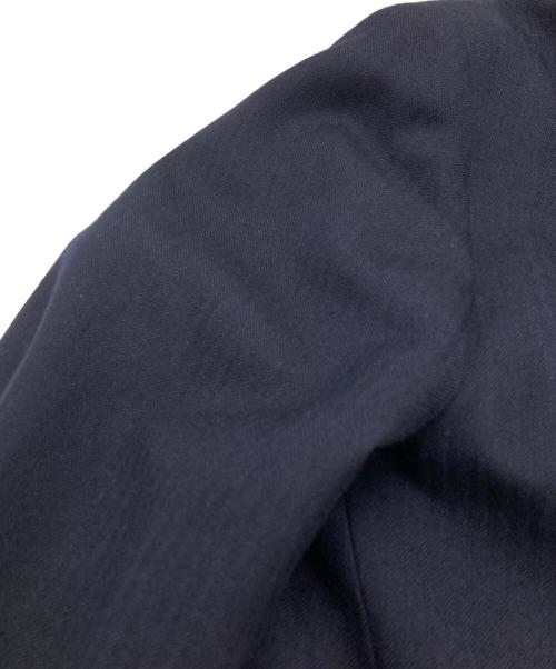 Maison Margiela（メゾンマルジェラ）Maison Margiela (メゾンマルジェラ) ウールヘリンボーンテーラードジャケット ネイビー サイズ:50の古着・服飾アイテム