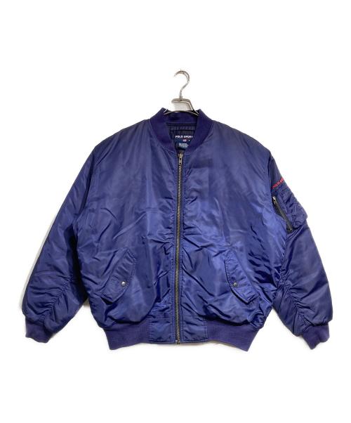 POLO SPORT（ポロスポーツ）POLO SPORT (ポロスポーツ) ボンバージャケット/bomber jacket ネイビー サイズ:XLの古着・服飾アイテム