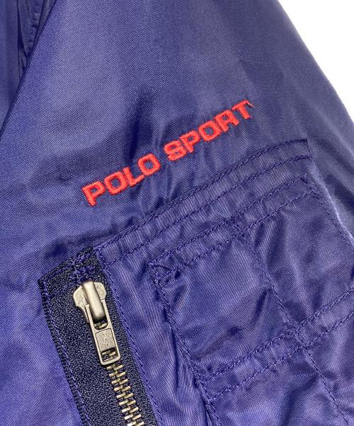 POLO SPORT（ポロスポーツ）POLO SPORT (ポロスポーツ) ボンバージャケット/bomber jacket ネイビー サイズ:XLの古着・服飾アイテム