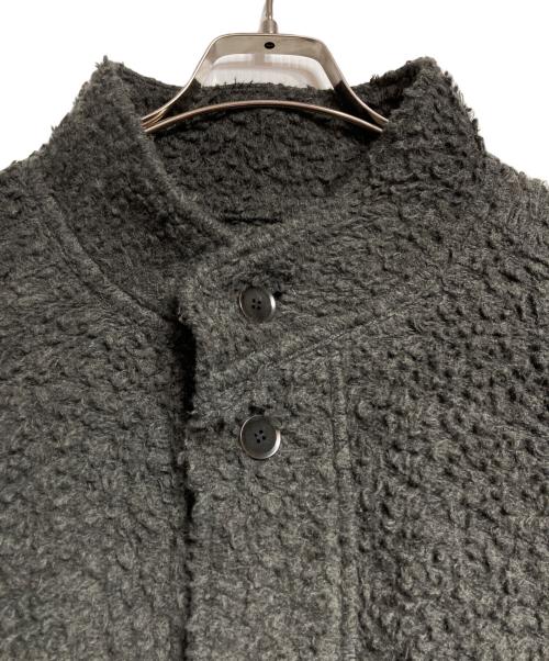 Edwina Horl（エドウィナ ホール）Edwina Horl (エドウィナ ホール) hbb stand-up collar blouson/スタンドカラーブルゾン グレー サイズ:Mの古着・服飾アイテム