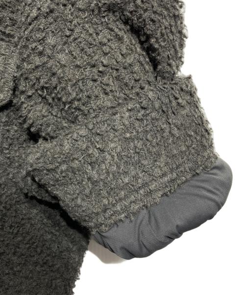 Edwina Horl（エドウィナ ホール）Edwina Horl (エドウィナ ホール) hbb stand-up collar blouson/スタンドカラーブルゾン グレー サイズ:Mの古着・服飾アイテム