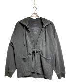 MAHARISHIマハリシ）の古着「HAORIスウェットフーディー/Haori Sweatshirt Hoodie」｜グレー