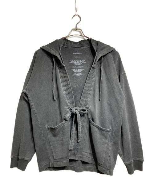 MAHARISHI（マハリシ）maharishi (マハリシ) HAORIスウェットフーディー/Haori Sweatshirt Hoodie グレー サイズ:XLの古着・服飾アイテム