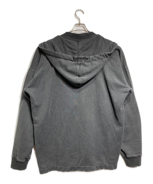MAHARISHI（マハリシ）maharishi (マハリシ) HAORIスウェットフーディー/Haori Sweatshirt Hoodie グレー サイズ:XLの古着・服飾アイテム